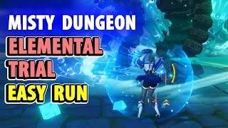 Elemental Trial - Quick and Easy Run | Battlefront Misty Dungeon Genshin Impact