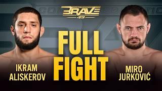Ikram Aliskerov vs Miro Jurković | FULL FIGHT | BRAVE CF