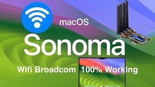 КАК ЗАВЕСТИ WIFI Broadcom на macOS Sonoma (Hackintosh OpenCore)