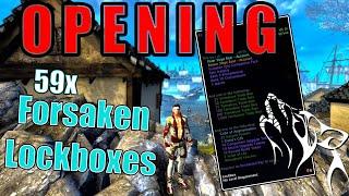 OPENING 59 FORSAKEN LOCKBOXES - Neverwinter