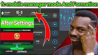 FC Mobile Manager Mode: Best Tactics & Formation"  fc mobile