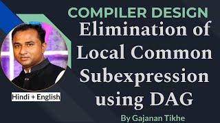 Elimination of Local Common Subexpression | Compiler Design