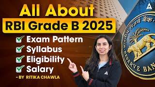 All About RBI Grade B 2025 | Exam Pattern, Syllabus, Eligibility & Salary | By Ritika Chawla