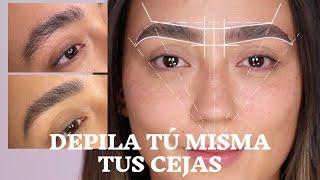 EXPERTO EN CEJAS TE ENSEÑA A DEPILAR TUS CEJAS COMO UN PRO DESDE CASA!!!