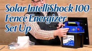 Solar IntelliShock 100 Fence Energizer Set Up