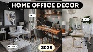 Home Office Decor 2025 | Modern & Stylish Small Office Design Ideas