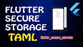 Flutter Secure Storage Tutorial | Protecting Data in Flutter Apps | Dilip Coder | Tamil