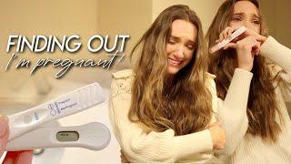 FINDING OUT I’M PREGNANT | Raw & Emotional Reaction
