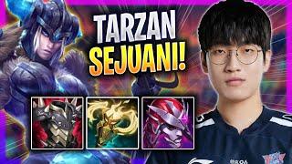 TARZAN IS READY TO PLAY SEJUANI! - LNG Tarzan Plays Sejuani JUNGLE vs Poppy! | Bootcamp 2023