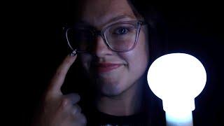 ASMR Focus on Me & Follow my Instructions for a Deep, Dark Slumber- spooky light triggers, halloween