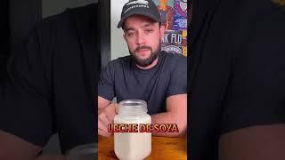 How to make soy milk and tofu at home. Easy recipe with two ingredients.