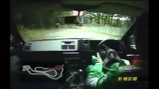 Keiichi Tsuchiya Ae86 Touge Run with EuroBeat