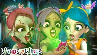 Zombie Princesses | Princesses Turn Into Zombies - Wands and Wings