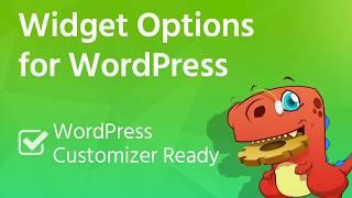 Widget Options for WordPress Customizer Preview