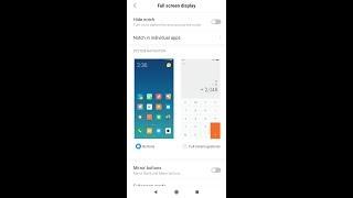 Notch Hide Option Enable in Poco F1 After 10.3.4  MIUI Update