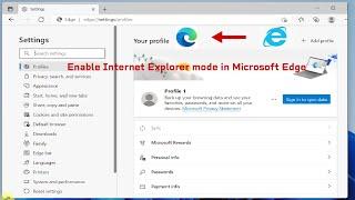 How to enable or disable Internet Explorer Mode from Microsoft Edge browser.