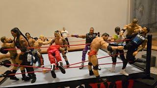 15 Man Battle Royal #wwe #aew #figures