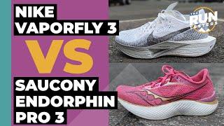 Nike Vaporfly 3 Vs Saucony Endorphin Pro 3 | Three testers give their verdict on the race shoes