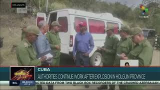 Cuba, more than 400 people remain evacuated after explosion in Melones, Holguin