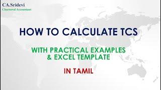 How to calculate TCS on Sale of goods with PRACTICAL examples & Excel Template