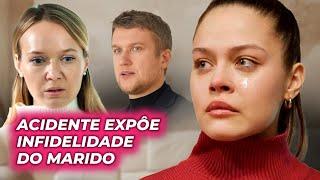 ACIDENTE EXPÔE INFIDELIDADE DO MARIDO | MARIDO MENTIROSO | Filmes românticos - Séries e novelas