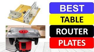 Top 10 Table Router Plates In 2022 - Best Professional Router Table Plate