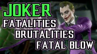 Joker Fatalities, Brutalities, Fatal Blow [Mortal Kombat 11]