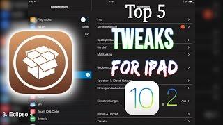 Top 5 Tweaks for iPhone/iPad iOS 10.2 | German