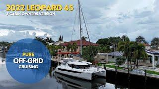 2022 Leopard 45 Catamaran Walk-through [SOLD]