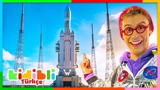 Uzay ve Roketleri Öğrenelim! | Çocuklar için Bilim Videoları | Kidibli