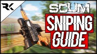 SCUM - How To Use The Sniper Scope! [Tips + Tricks]