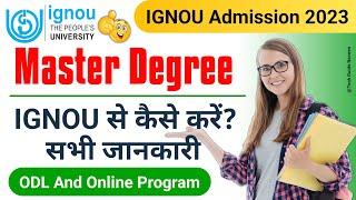IGNOU MA Admission 2023 January Session | IGNOU Admission 2023 Last Date_Important For All Students