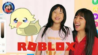 EP21 | Ella and Mommy's Artistic Adventure: Chicken and Christmas in Roblox Speed Draw