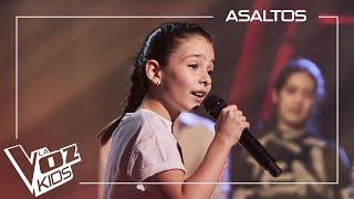 Celia Puntas canta 'Ángel Caído' | Asaltos | La Voz Kids Antena 3 2024