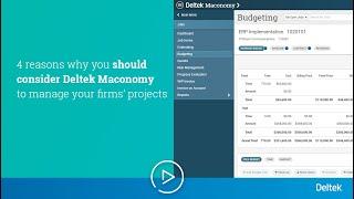 Deliver Profitable Projects with Deltek Maconomy ERP