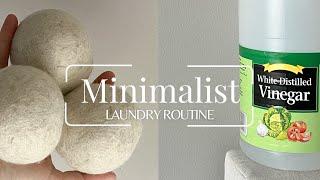 Minimalist Laundry Routine