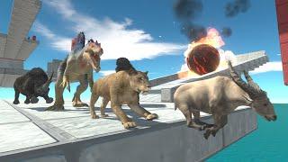7 Levels of Danger | Running through the Danger Zone - Animal Revolt Battle Simulator