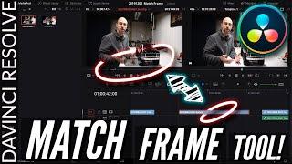 Match Frame in DaVinci Resolve 16 | Quickly Sync Source and Timeline Clips