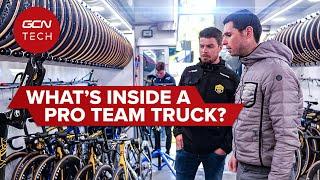 Visma - Lease A Bike Pro Cycling Team | Mechanics' Giro Truck Tour