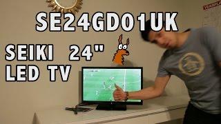 Seiki LED TV SE24GD01UK Unboxing, Test and Review