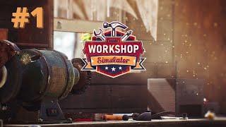 Workshop Simulator #1  Реставрация всяких штук с сюжетом!