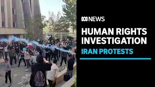 UN council to investigate human rights abuses at Iran protests | ABC News