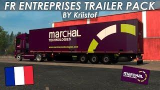 [ETS2 MOD] France Trailer Skins Pack by Kriistof