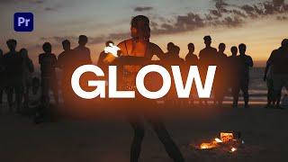 Glowing text premiere pro | Text Glow Tutorial