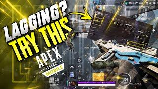 FIX LAG IN APEX LEGENDS MOBILE - iOS and Android | iPhone 11 gameplay