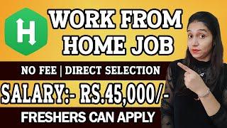 Permanent Work from Home jobs | No Coding Jobs | Latest Jobs | Freshers Job