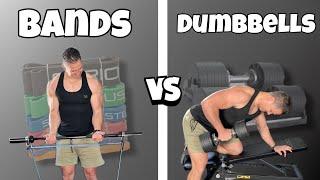 Resistance Bands vs Dumbbells: Best Exercises By Body Part