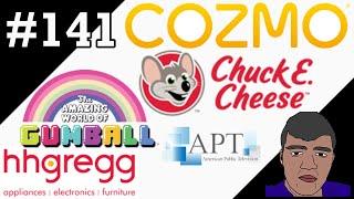 LOGO HISTORY #141 - Cozmo, Hhgregg, Chuck E Cheese's, American Public Television & The Amazing Wo...