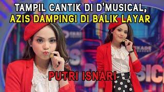 Putri Isnari Tampil Cantik di D'musical, Azis Dampingi di Balik Layar