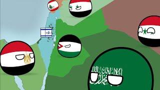 Countryballs - History of Jordan and Palestine